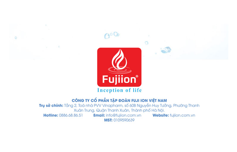 Fujiion Việt Nam - địa chỉ mua máy lọc nước ion kiềm chất lượng